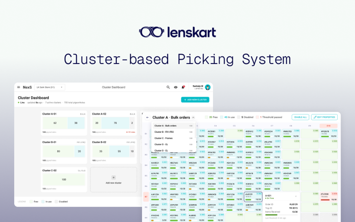 Cluster-based picking system