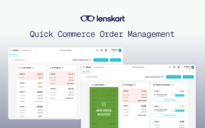 Sonic — quick commerce order management